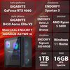 Komputer MAD DOG ENDORFY300ARGB-A07WR16 R5-5600 16GB RAM 1TB SSD GeForce RTX4060 DLSS 3 Windows 11 Home Procesor AMD Ryzen 5 5600