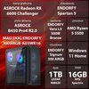 Komputer MAD DOG ENDORFY300ARGB-A03WR16 R5-5500 16GB RAM 1TB SSD Radeon RX6600 Windows 11 Home Procesor AMD Ryzen 5 5500