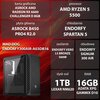 Komputer MAD DOG ENDORFY300AIR-A03DB16 R5-5500 16GB RAM 1TB SSD Radeon RX6600 Procesor AMD Ryzen 5 5500