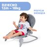 Bujaczek CHICCO Hoopla Moon Grey Załączona dokumentacja Instrukcja obsługi w języku polskim