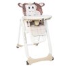 Krzesełko do karmienia CHICCO Polly 2 Start Monkey Beżowy Maksymalna waga dziecka [kg] 15