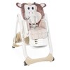 Krzesełko do karmienia CHICCO Polly 2 Start Monkey Beżowy Regulacja wysokości Tak