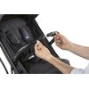 Wózek spacerowy Chicco Trolley Me Czarny Konstrukcja Okienko z siatki