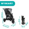 Wózek dziecięcy CHICCO Activ3 Jet Czarny Maksymalna waga dziecka [kg] 22