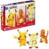 Klocki plastikowe MEGA Pokémon Buduj i eksponuj Trio z Kanto HPF94 Seria Pokemon
