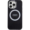 Etui AUDI IML Big Logo MagSafe Case do Apple iPhone 13 Pro Max Czarny