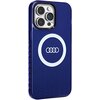 Etui AUDI IML Big Logo MagSafe do Apple iPhone 14 Pro Max Niebieski Model telefonu iPhone 14 Pro Max