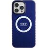 Etui AUDI IML Big Logo MagSafe do Apple iPhone 14 Pro Max Niebieski