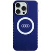 Etui AUDI IML Big Logo MagSafe do Apple iPhone 15 Pro Max Niebieski Seria telefonu iPhone