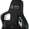 Fotel NOBLECHAIRS Epic Mercedes AMG Petronas Formula One Team 2021 Edition Czarno-zielony Podświetlenie RGB Nie