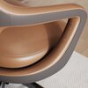 Fotel DIABLO CHAIRS V-Modular Brązowy Materiał Ekoskóra