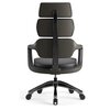 Fotel DIABLO CHAIRS V-Modular Czarny Podnóżek Nie