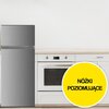 Lodówka SMITH&BROWN SFTF-211-SE3 143cm Srebrna Roczne zużycie prądu 172 kWh = 197.8 zł