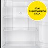 Lodówka SMITH&BROWN SFTF-733-BE5 No Frost 178cm Czarna Zmiana kierunku otwierania drzwi Tak