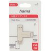 Pendrive HAMA C-Rotate Pro 256GB, USB 3.2 Gen. 1 (USB 3.0), Odczyt 100 Mb/s Interfejs USB 3.2 Gen. 1