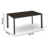 Stół ogrodowy KETTLER Edge 409020 Materiał Aluminium