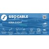 Kabel SSQ JSG3 Jack Stereo 6.3 mm męski - Jack Stereo 3.5 mm żeński 3 m Rodzaj Kabel XLR