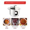 Multicooker TEFAL Cook4me Touch Pro CY943130 (Wi-Fi) z wbudowaną wagą + Pokrywa TEFAL Cook4Me XA612010 oraz dostępem do ponad 1000 darmowych przepisów Programy automatyczne Tak