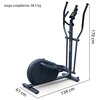 Orbitrek indukcyjny KETTLER Hoi Cross+ 20kg 39cm Granatowy Rodzaj oporu Indukcyjny