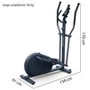 Orbitrek magnetyczny KETTLER Hoi Cross Grafitowy 14kg 39cm Rodzaj oporu Magnetyczny
