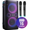 Power Audio HISENSE Party Rocker One Plus, 300W,BT,Bateria 15 godzin,Dwa mikrofony w zestawie,Ładowarka indukcyjna