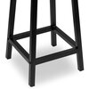 Hoker LOFTINSPIRED Flint Rustic loft Czarno-brązowy Obrotowy Nie