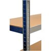 Regał magazynowy GOCKOWIAK 150 x 75 x 30 cm Srebrny Wysokość [cm] 150