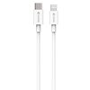 Kabel USB Typ-C - Lightning COMMA Jub MFi 3A 1.5 m Biały