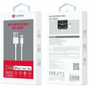 Kabel USB - Lightning COMMA Jub MFi 2.4A 1 m Biały Typ USB - Lightning