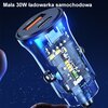 Ładowarka samochodowa USAMS C32 30W Fast Charge Niebieski Przeznaczenie Urządzenia USB