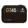Radiobudzik PURE Moment Charge Coffee Czarny