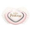 Smoczek CANPOL BABIES Royal Baby 0-6 m Różowy (2 sztuki) Materiał wykonania Silikon