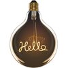 Żarówka LED CELLULARLINE Fancy Bulb Hello Żółty 2W E27