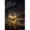 Żarówka LED CELLULARLINE Fancy Bulb Hello Żółty 2W E27 Odpowiednik tradycyjnej żarówki 25 W