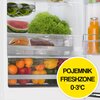 Lodówka AMICA FK299.2FTZ(E) No Frost 180cm Biała Położenie zamrażarki Na dole
