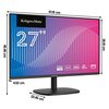 Monitor KRUGER&MATZ KM0199-M27 27" 1920x1080px IPS 100Hz 4 ms Przeznaczenie Do domu i biura