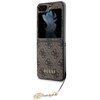 Etui GUESS 4G Charms Collection do Samsung Galaxy Z Flip 5 Brązowy