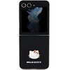 Etui HELLO KITTY Metal Logo Kitty Head do Samsung Galaxy Z Flip 5 Czarny Model telefonu Galaxy Z Flip 5