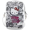 Torba HELLO KITTY Graffiti Kitty Head Biały Seria telefonu Uniwersalny