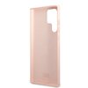 Etui KARL LAGERFELD Silicone Choupette Metal Pin do Samsung Galaxy S23 Ultra Różówy Gwarancja 12 miesięcy