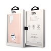 Etui KARL LAGERFELD Silicone Choupette Metal Pin do Samsung Galaxy S23 Ultra Różówy Marka telefonu Samsung