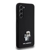 Etui KARL LAGERFELD Silicone Karl&Choupette Metal Pin do Samsung Galaxy S23+ Czarny Kompatybilność Samsung Galaxy S23+