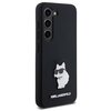 Etui KARL LAGERFELD Silicone Choupette Metal Pin do Samsung Galaxy S23 Czarny Kompatybilność Samsung Galaxy S23