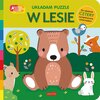 Akademia Mądrego Dziecka Układam puzzle W lesie Tematyka Zwierzęta