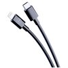 Kabel USB-C - Lightning 3MK Hyper Cable 1.2 m Czarny Dedykowany model Urządzenia zasilane portem Lightning
