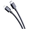 Kabel USB-C - Lightning 3MK Hyper Cable 1.2 m Czarny Złącze 1 USB-C