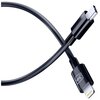 Kabel USB-C - Lightning 3MK Hyper Cable 1.2 m Czarny Wyświetlacz LCD Nie
