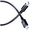 Kabel USB-C - Lightning 3MK Hyper Cable 1.2 m Czarny Złącze 2 Lightning