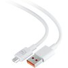 Kabel USB -  Micro USB 3MK Hyper Cable 1.2 m Biały Długość [m] 1.2