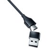 Kabel USB/USB-C - USB-C/Micro USB/Lightning 3MK Hyper Cable 3in1 1.5 m Czarny Typ USB-A - Lightning